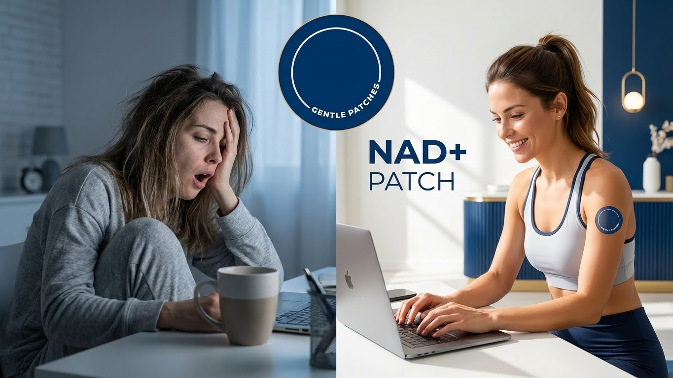 Before using NAD+ patches - showing initial state